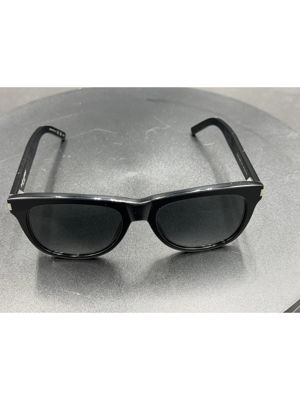 Saint Laurent Black Square Frame Sunglasses